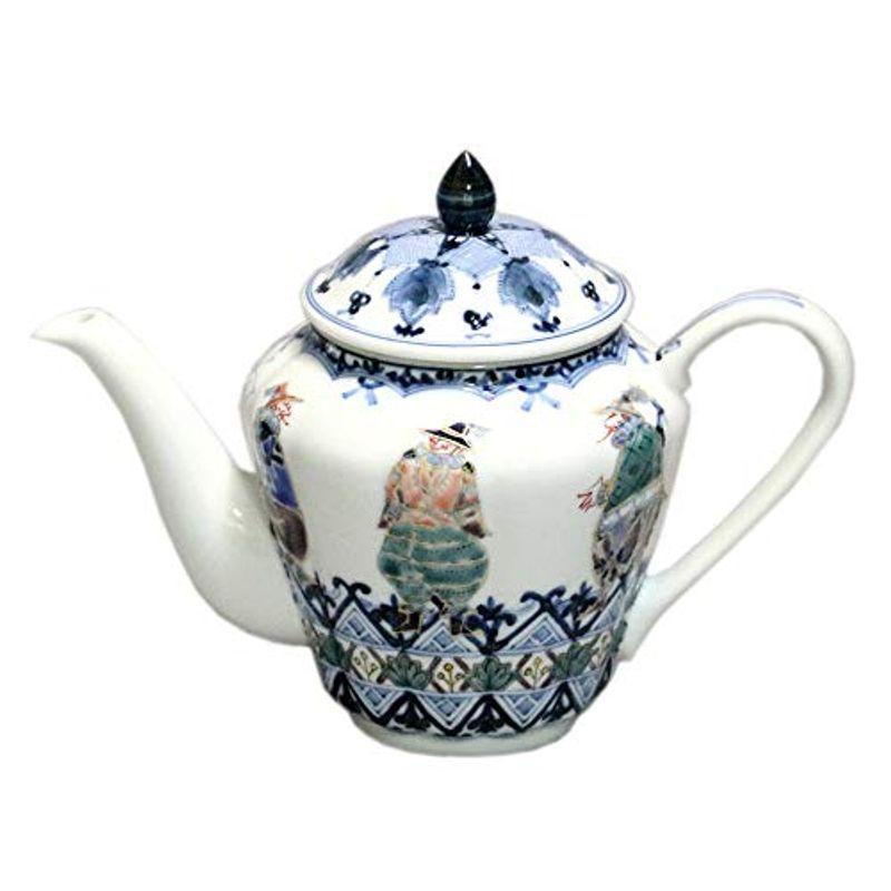 山本長左 宮内庁御用達 九谷焼 九谷焼 ティーポット その他コーヒー ティー用品 Lifeselectの山本長