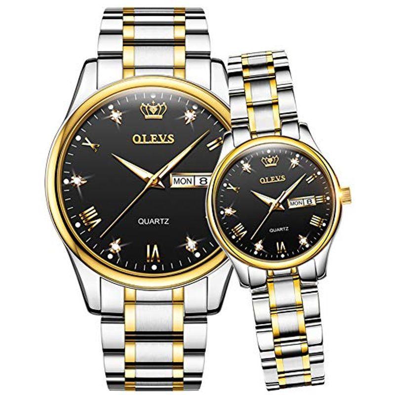 早い者勝ち ペア 防水 ステンレスバンド メタルバンド クラシック うで時計 時計セット ペア レディース メンズ 人気 カップル ペアウォッチ 腕時計 メンズアクセサリー Savannah Osc Com
