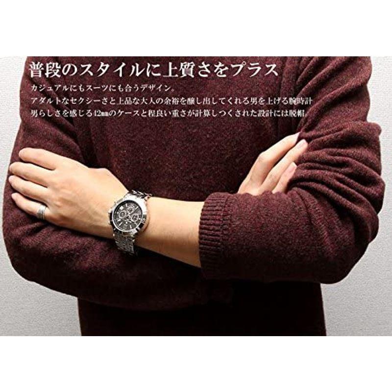 新しいエルメス サルバトーレマーラ 腕時計 ウォッチ メンズ アナログ表示 イタリアブランド 限定モデル フルオートカレンダー クロノグラフ 電波ソーラー メンズアクセサリー Www Rankinengineering Com
