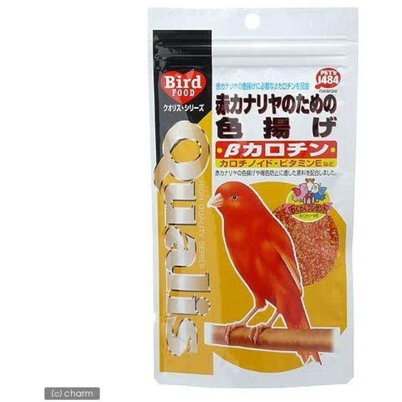 22a W新作送料無料 クオリス 赤カナリアのための色揚げ Bカロチン 100g 鳥 フード 餌 えさ 色揚げフード Wantannas Go Id