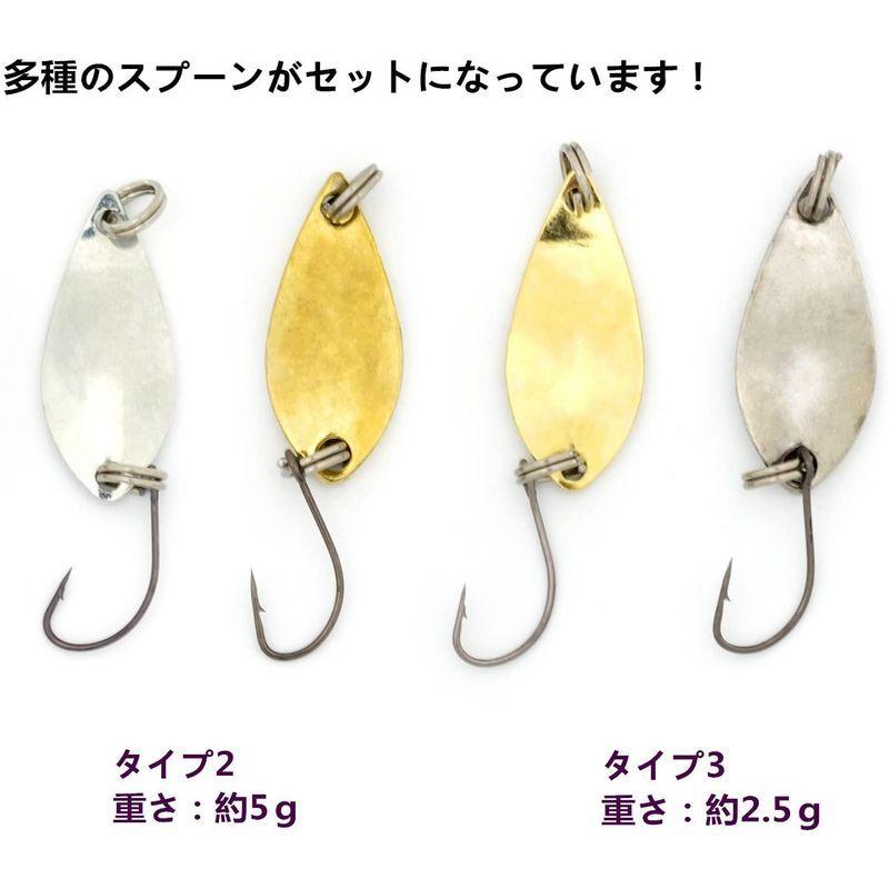 驚きの値段で 渓流 5ｇ 2 5ｇ Crship様々な色と重さ汎用性高いスプーンお得な10枚セット 湖 トラ ブラックバスナマズ 管釣りに強い ルアー 釣り ワーム Www Theopengate Org Il