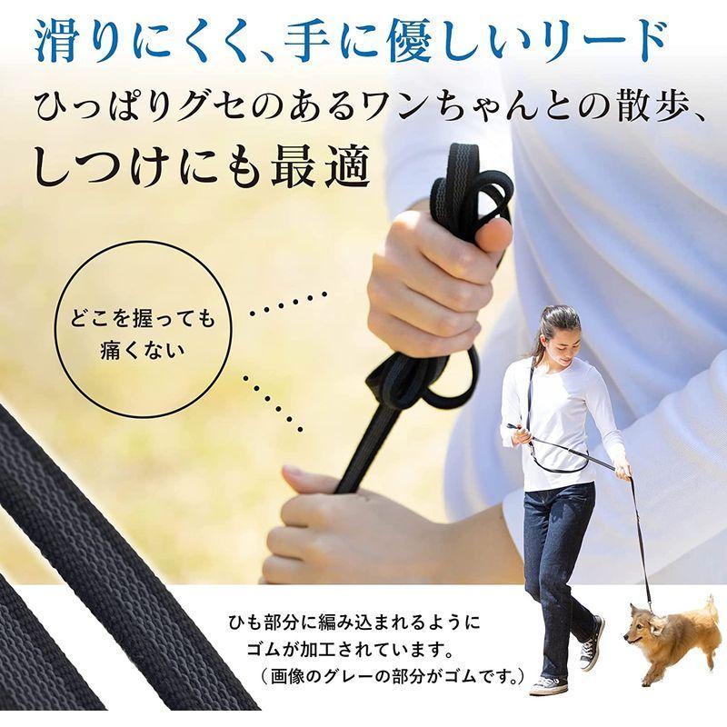 ドイツ製 Sporthund 犬 リード 犬用リード 小型犬 中型犬 大型犬 訓練リード ペット用品 長さ1 2m 幅19mm ブラ Lifeselect 通販 Yahoo ショッピング