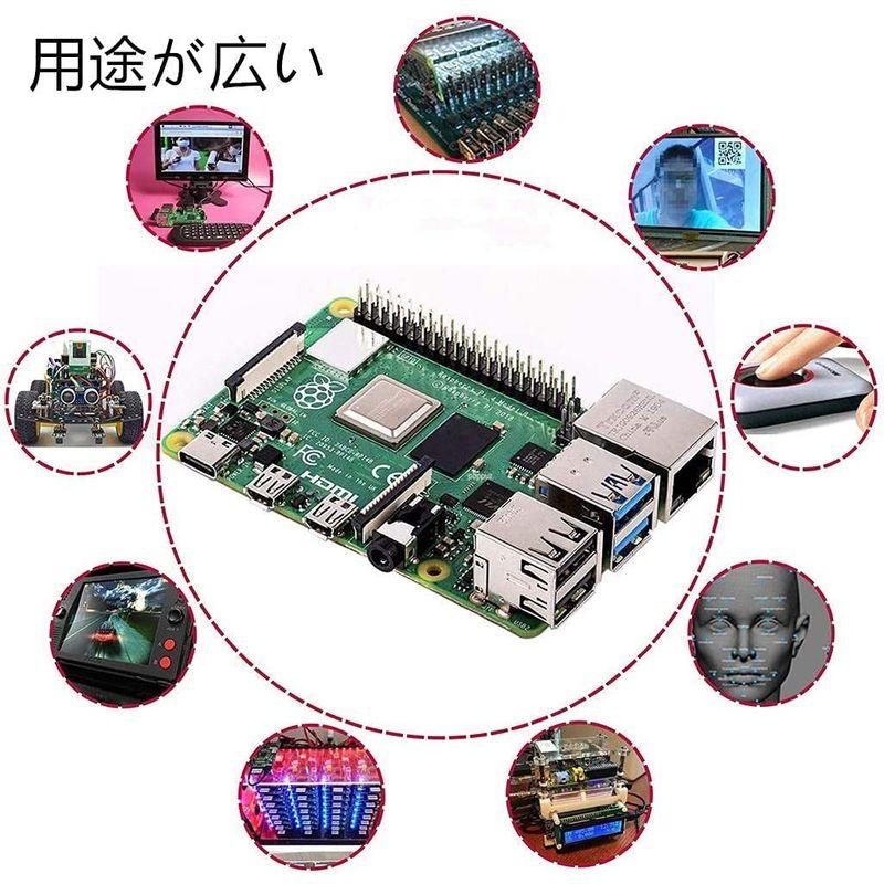 Vemico Raspberry Pi 4 Model B(RAM 4GB)/ラズベリーパイ4b/技適マーク