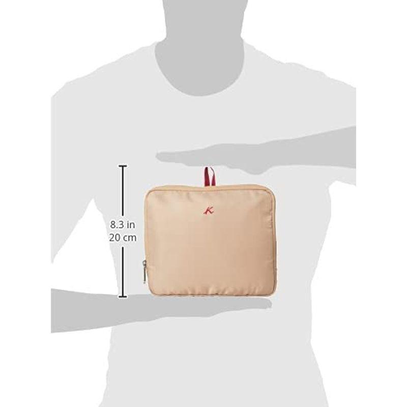 キタムラ 2wayリュック ポケッタブルタイプ R-0694 レディース ベージュレッド 50701 2wayリュック ポケッタブルタイプ レディース ベージュレッド