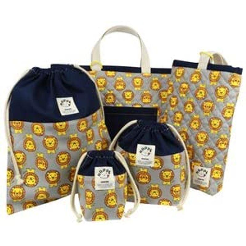 らいおんまる 入園入学必須5点セット レッスンバッグ シューズバッグ 体操着入れ お弁当箱入れ コップ入れ 入園入学必須5点セット レッスンバッグ シューズバッグ 体操着入れ お弁当箱入れ コップ入れ お子様が自分の持ち物を認識しやすくなります