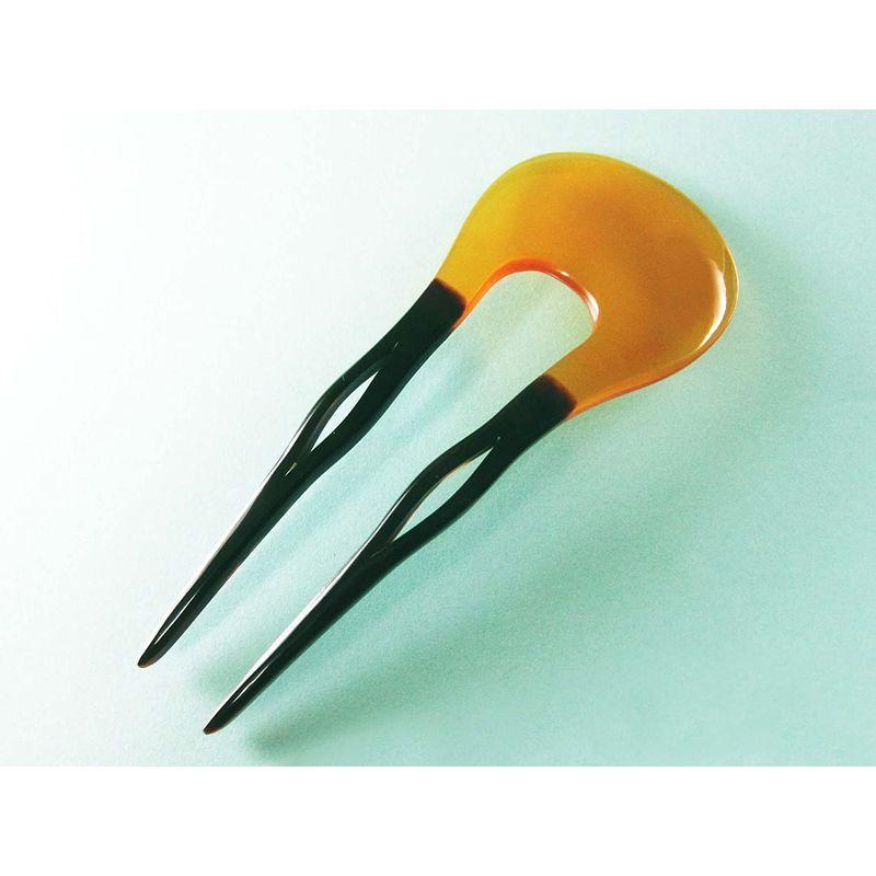 【売り切りお値下げ】 本べっ甲 かんざしバチ型 飴色の本鼈甲 しっかりと厚みのある 最高級 ヘア アクセサリー フォーマルな髪型に 【LWH2687683286】(95760円)