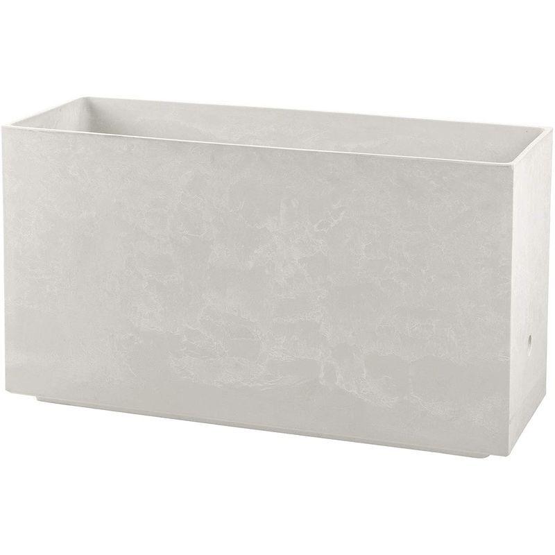 【訳あり・新品】 リッチェル 大型プランター 陶器風 ホワイト 80×29.5×45cm ラヴィーレWS レクタングル 80型 底面給水機能付き 709040 【KUE9144463855】(32581円)