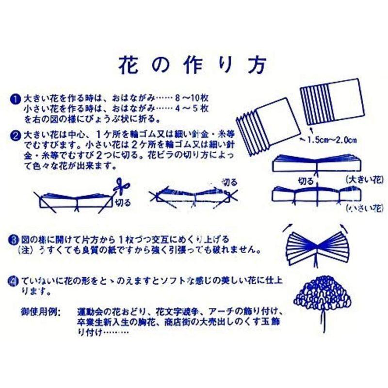 【新入荷】 合鹿製紙 お花紙 五色鶴 500枚 おれんじ 60冊 No.8-60P 【YWU9946010720】(35437円)