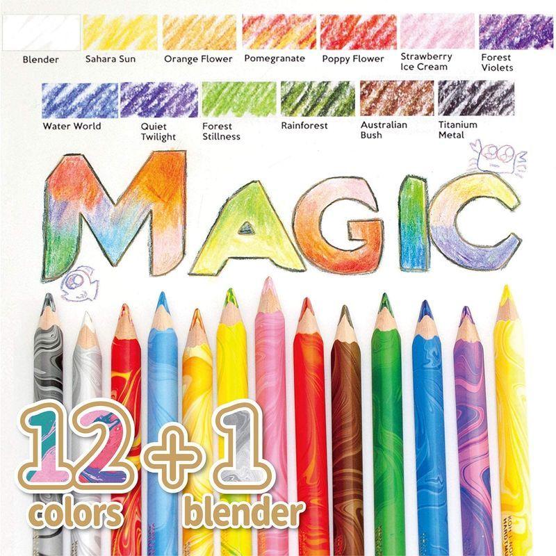 コヒノール 色鉛筆 マジックペンシル 12色セット KH3408-13 :20220421060635-00825:ライフシフトストア - 通販 -  Yahoo!ショッピング