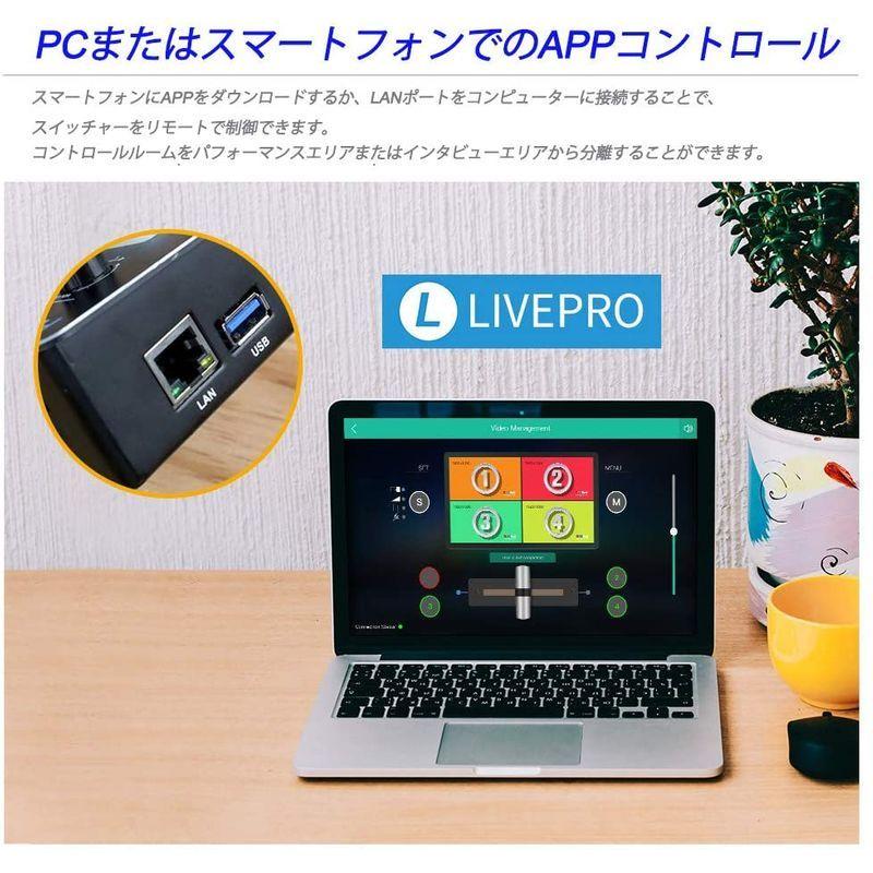 中古 Feelworld LIVEPRO L1 V1 HD4チャンネルライブプロダクションビデオスイッチャー4xHDMI入力 USB3.0インター 【7059899342】(25154円)