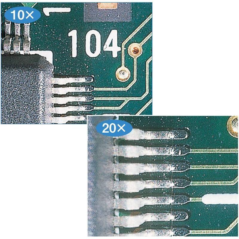 秋冬の主役◎ ホーザン(HOZAN) 実体顕微鏡 倍率10/20切替式 基板、ハンダ付けに最適 クリップ2個 アイカップ2種付属 L-51 【T9289513132】(33098円)