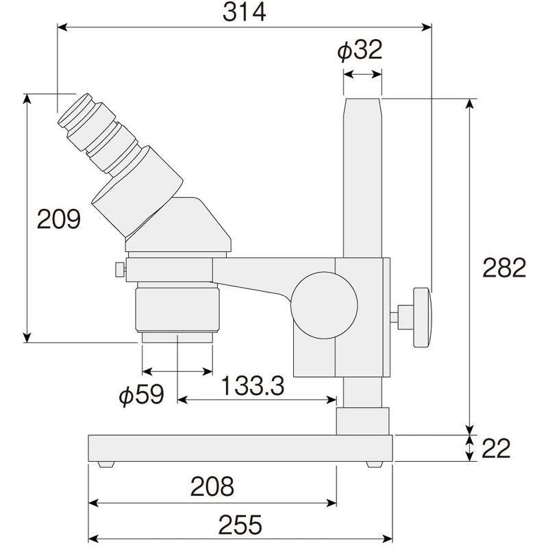 秋冬の主役◎ ホーザン(HOZAN) 実体顕微鏡 倍率10/20切替式 基板、ハンダ付けに最適 クリップ2個 アイカップ2種付属 L-51 【T9289513132】(33098円)
