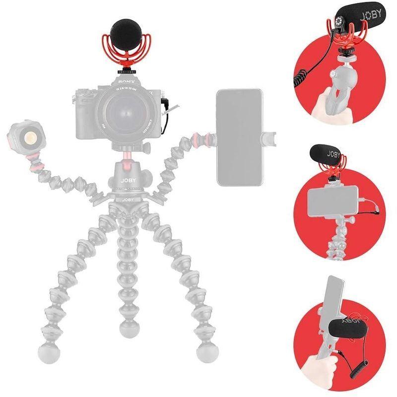 JOBY ウェイボ - Rycote（ライコート） デュオライアー付きスーパーカーディオイド指向性オンカメラマイク ウェイボ Rycote ライコート デュオライアー付きスーパーカーディオイド指向性オンカメラマイク