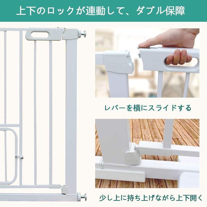 【早い者勝ち！】 エルフ ベビー(Fairy Baby) ベビーゲート ペットゲート 階段 ベビーフェンス 突っ張り式 ダブルロック オートクローズ機能 前後 【G1913689619】(10264円)