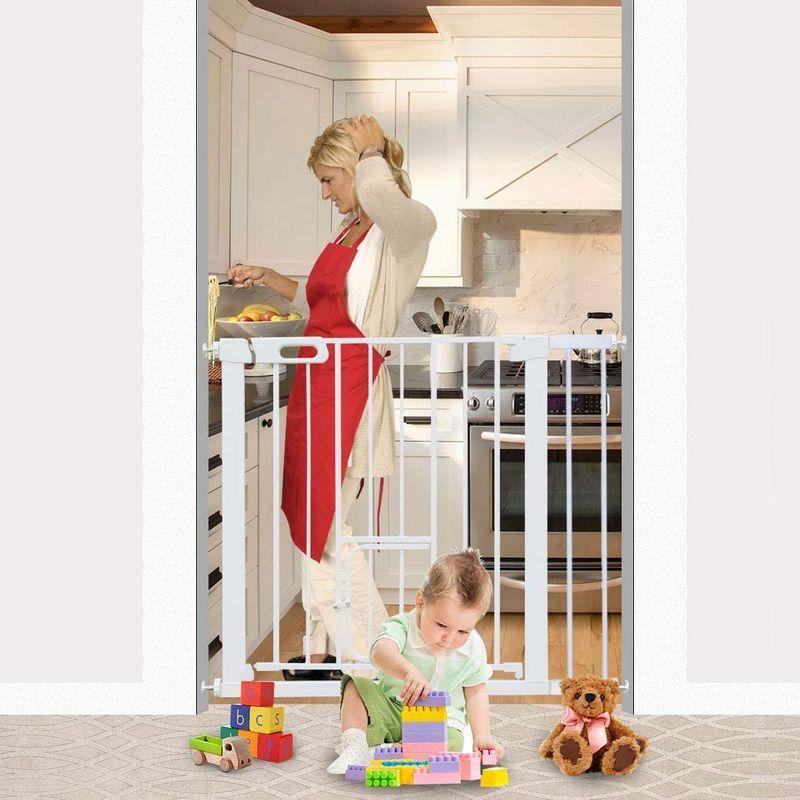 【早い者勝ち！】 エルフ ベビー(Fairy Baby) ベビーゲート ペットゲート 階段 ベビーフェンス 突っ張り式 ダブルロック オートクローズ機能 前後 【G1913689619】(10264円)