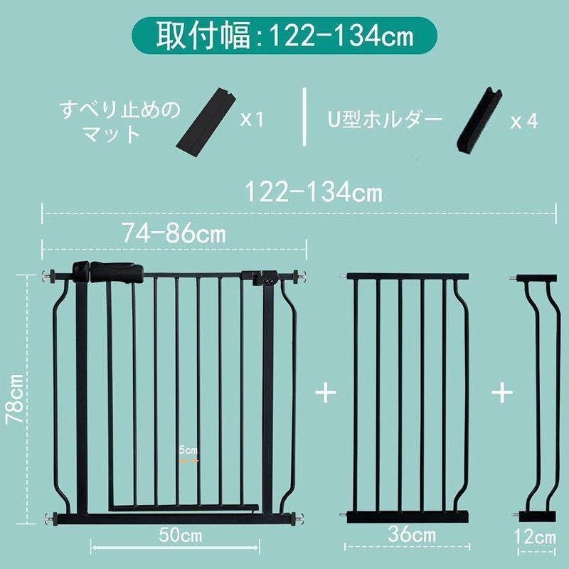エルフ ベビー(Fairy Baby) ベビーゲート 階段上 ペットゲート ベビーフェンス 突っ張り式 オートクローズ機能 ビデオ付き 扉開 ベビー Fairy Baby ベビーゲート 階段上 ペットゲート ベビーフェンス 突っ張り式 オートクローズ機能 ビデオ付き 扉開