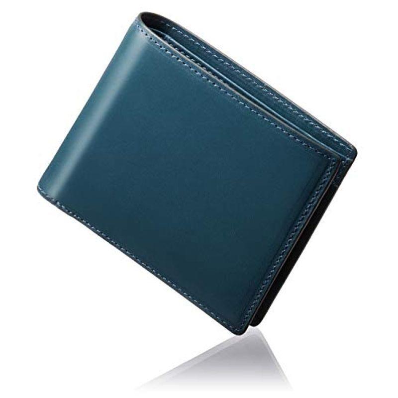 GLEVIOグレヴィオ 栃木レザー 二つ折り 財布 / 一流 の 財布 職人 が 作る / 財布 小銭入れ メンズ メンズ財布 ふたつおり財