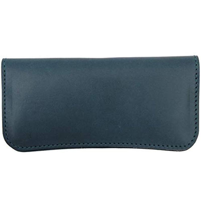 (エイト) 8(eight)6color リアルレザー 長財布 栃木レザー ネイビー