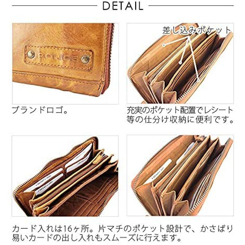 [即日発送] (ポリス) POLICE ラウンドファスナー長財布 LAVARE ラヴァーレ 0289/PA-59603 (ネイビー PA59603) 【U2774271979】(14880円)