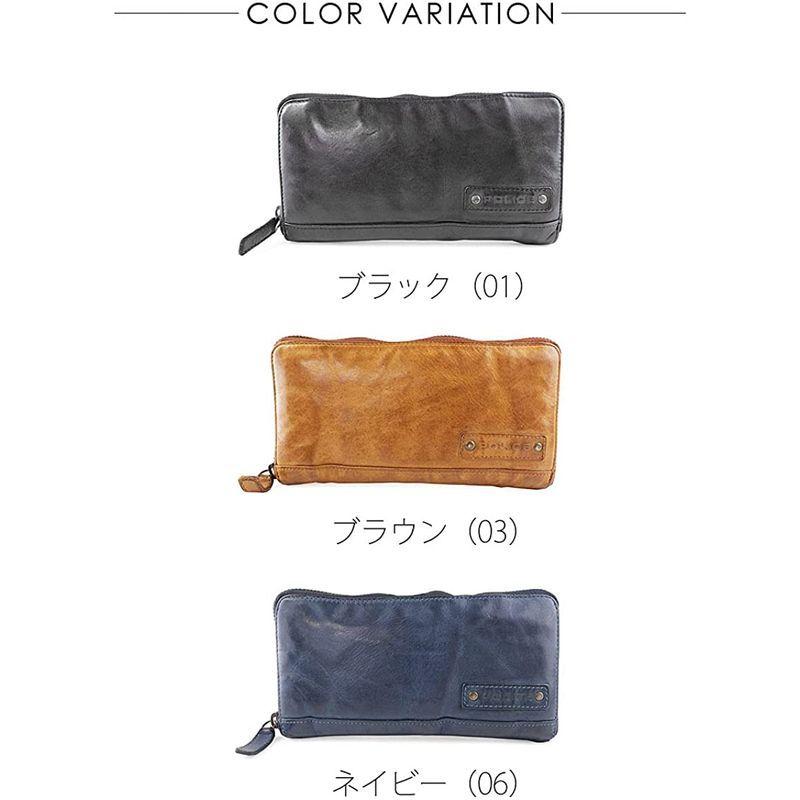 [即日発送] (ポリス) POLICE ラウンドファスナー長財布 LAVARE ラヴァーレ 0289/PA-59603 (ネイビー PA59603) 【U2774271979】(14880円)