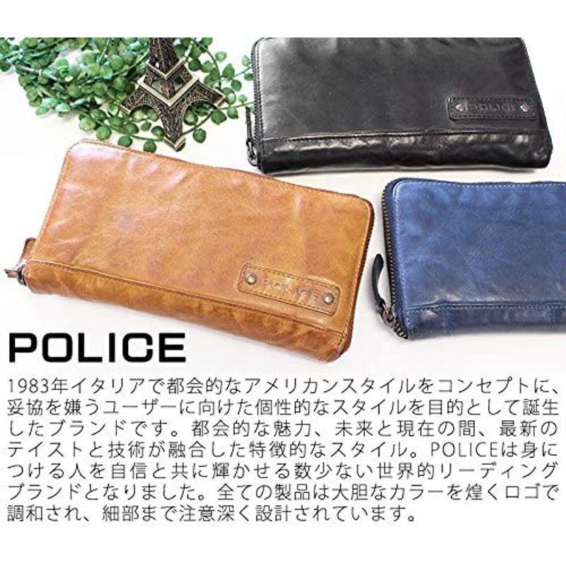 [即日発送] (ポリス) POLICE ラウンドファスナー長財布 LAVARE ラヴァーレ 0289/PA-59603 (ネイビー PA59603) 【U2774271979】(14880円)