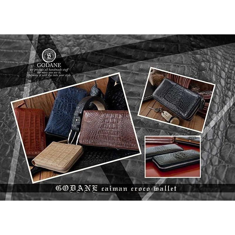 GODANE (ゴダン) Wラウンド ファスナー カイマンクロコダイル長財布 テールレザー spcw8056cpGray グレー … ファスナー GODANE ゴダン Wラウンド カイマンクロコダイル長財布 テールレザー spcw8056cpGray グレー