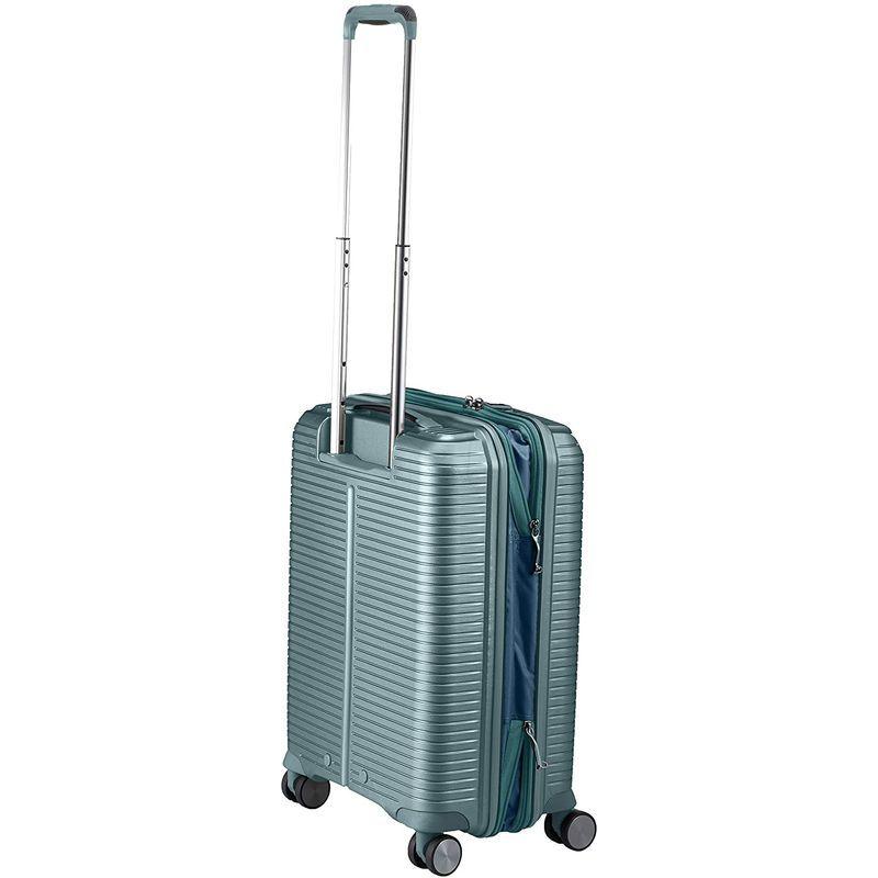 ベラージ スーツケース ファスナー エキスパンダブル ダイヤルＴＳＡロック ダブルキャスター 機内持ち込み可 31L 2.5kg グリーン ファスナー スーツケース エキスパンダブル ダイヤルＴＳＡロック ダブルキャスター 機内持ち込み可 31L 5kg グリーン