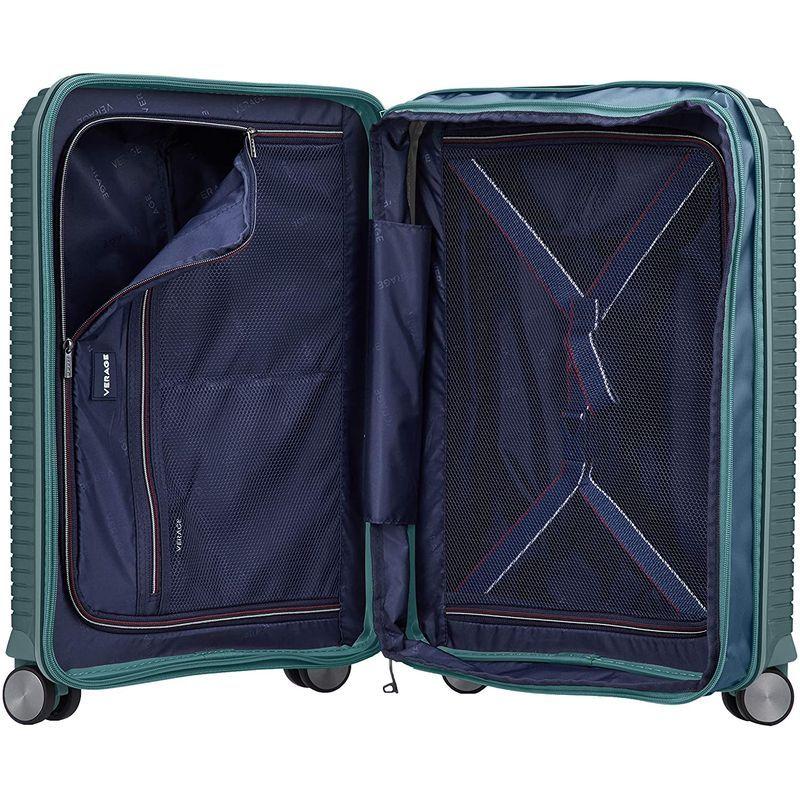 ベラージ スーツケース ファスナー エキスパンダブル ダイヤルＴＳＡロック ダブルキャスター 機内持ち込み可 31L 2.5kg グリーン ファスナー スーツケース エキスパンダブル ダイヤルＴＳＡロック ダブルキャスター 機内持ち込み可 31L 5kg グリーン