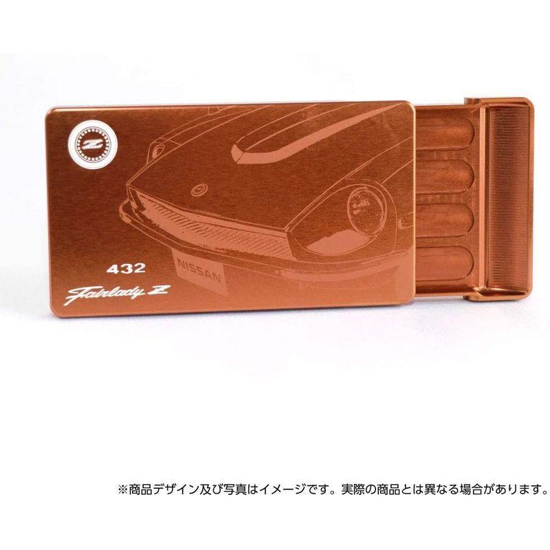 ワキプリントピア ジュラルミン削り出し名刺ケース フェアレディZ (S30) FLZ001 フェアレディZ S30 ジュラルミン削り出し名刺ケース FLZ001 サイズ