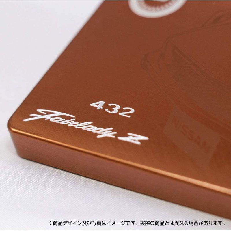 ワキプリントピア ジュラルミン削り出し名刺ケース フェアレディZ (S30) FLZ001 フェアレディZ S30 ジュラルミン削り出し名刺ケース FLZ001 サイズ