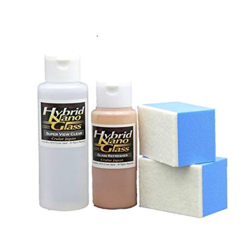 フロントガラスの雨 梅雨対策に最適油膜 シミ クリアセット スーパー ウロコ除去ガラス