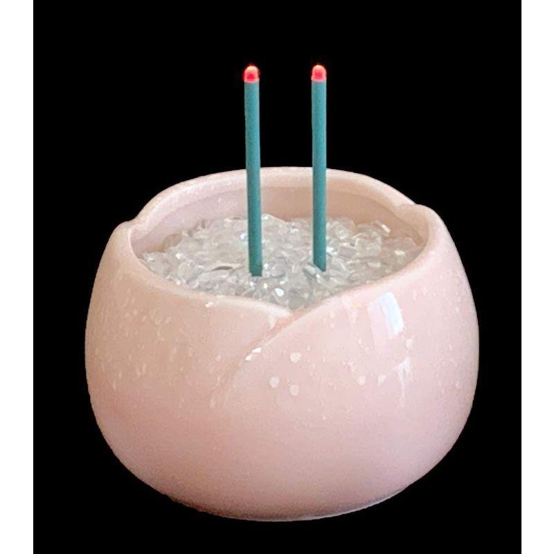 花蓮国産陶器仏具 やわらぎ さくら 5点 タイマー式LED組合せ LEDろうそく LED線香 仏花・3A天然水晶つぶ付き 10分自動消灯… 仏花 やわらぎ さくら 5点 タイマー式LED組合せ LEDろうそく LED線香 3A天然水晶つぶ付き 10分自動消灯…