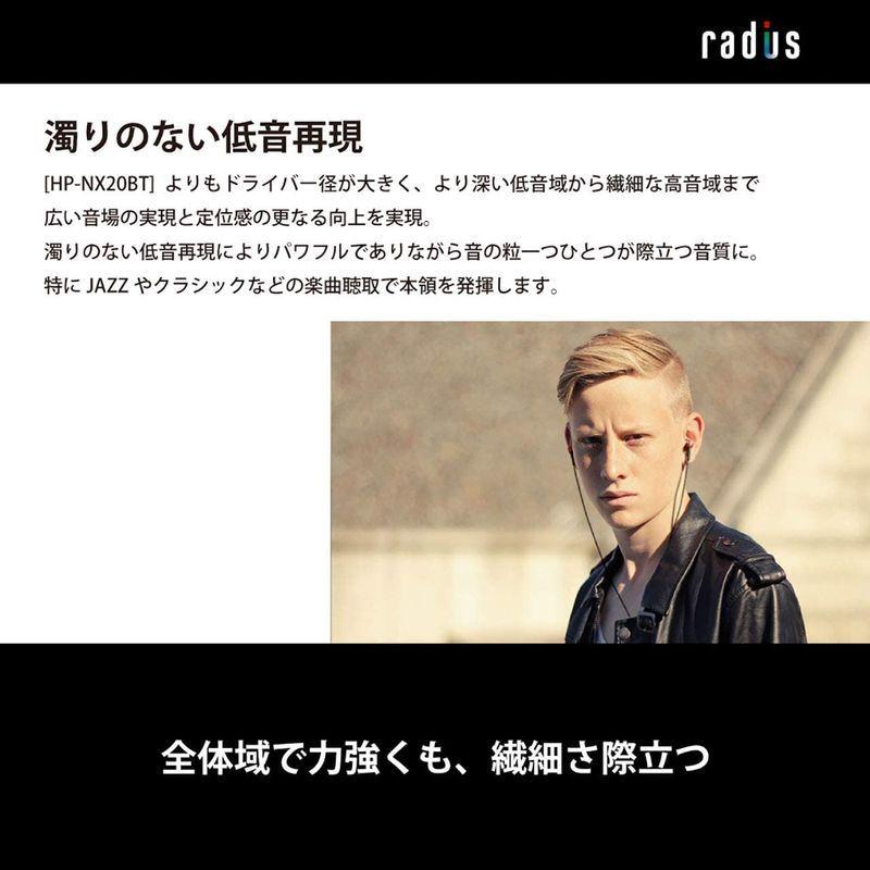 新春SALE！ ラディウス radius HP-NX30 ハイレゾ対応イヤホン : NeEXTRAシリーズ FLW構造ドライバー搭載 ハイレゾ 有線 カナル 【E1945061442】(10433円)