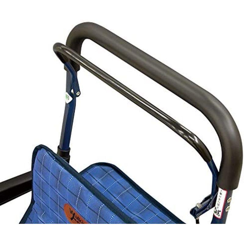 幸和製作所 アルミ製シルバーカー PW298 ネイビー スタンダードタイプ アルミ製シルバーカー PW298 ネイビー スタンダードタイプ