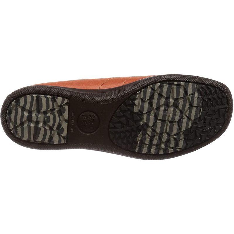 お買い得！ スポルス 日本製 本革 撥水 3E スペラン 防滑ソール 雪寒地仕様 ガーメントレザー ゴム紐 SP2504NSR レディース オレンジ 2 【2674734304】(14347円)