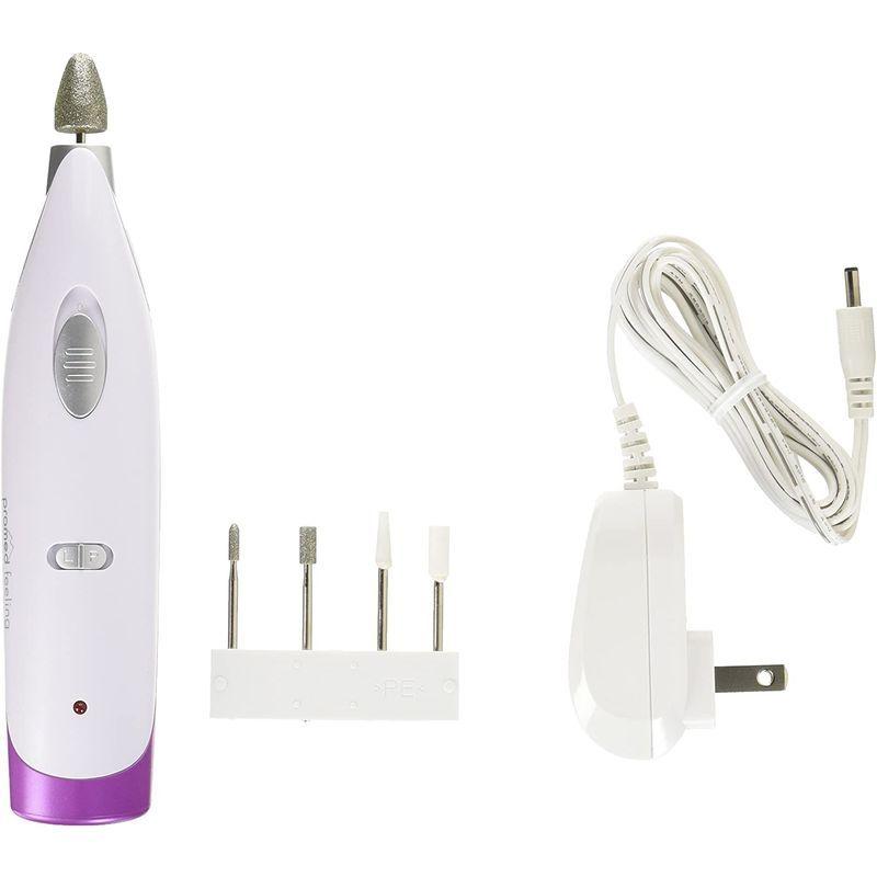 Promed feeling (プロメド フィーリング) ネイルケア フットケア ヤスリ 充電式電動グラインダーセット(アタッチメントバー5 feeling プロメド フィーリング ネイルケア フットケア ヤスリ 充電式電動グラインダーセット アタッチメントバー5