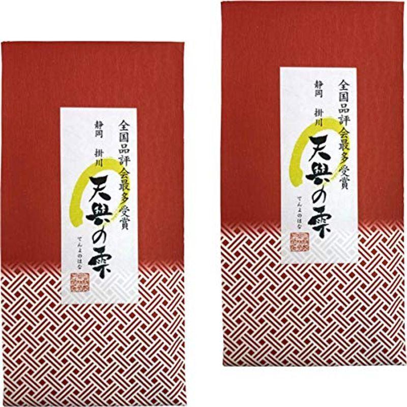 静岡 掛川 天與の雫 100g×2袋セット 巣鴨のお茶屋さん 山年園 国産開聞岳茶 100g×2袋セット 巣鴨のお茶屋さん 山年園