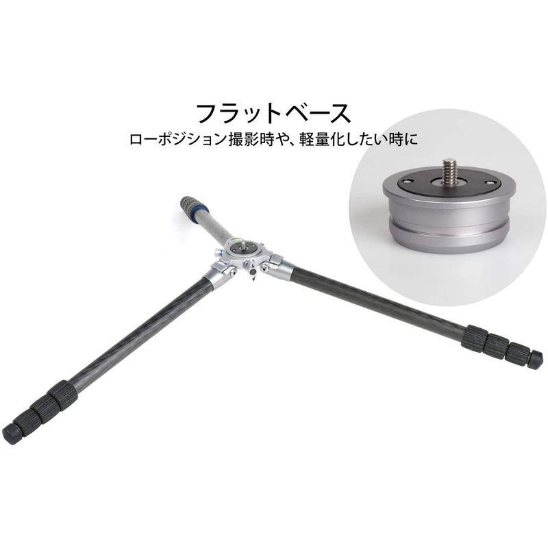 ★11時間以内発送★美品 SLIK カーボン三脚 システムカーボン 74 4段 ナットロック式 3ウェイ雲台 アクセサリーポート装備 109281 【YWU1805920946】(64345円)