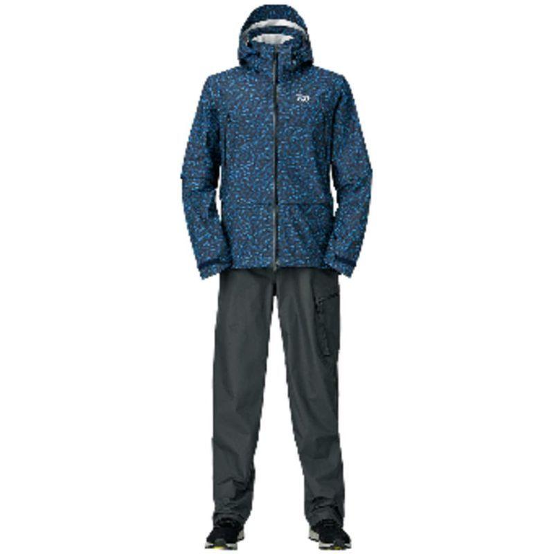 ダイワ(DAIWA) レインウェア レインマックス デタッチャブルレインスーツ ブルーミラー WL DR-30009 ナイロン100% DAIWA レインウェア レインマックス デタッチャブルレインスーツ ブルーミラー WL DR サイズ レインマックス透湿防水加工 布帛部分