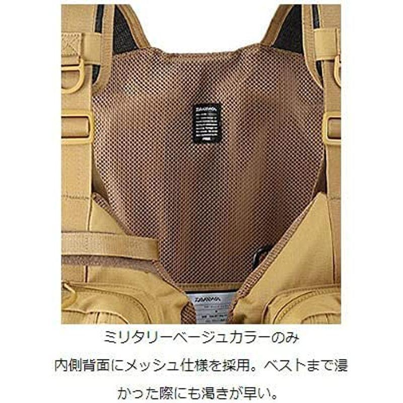 【クーポン】 ダイワ(DAIWA) ライトフロートゲームベスト グレージュ フリー DF-6421 【M1887304145】(10124円)