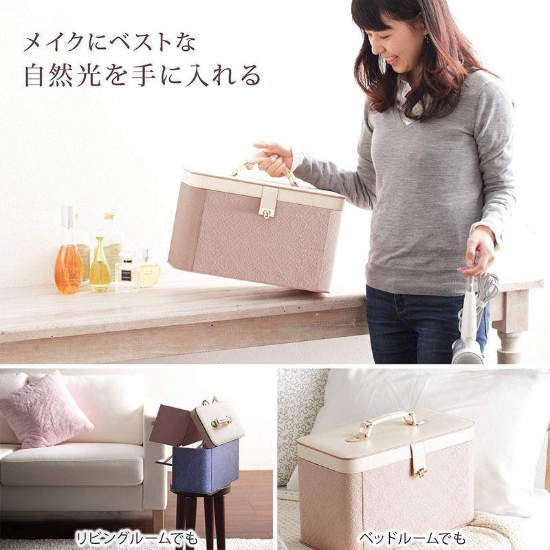 カスタマイズできるとっておきのメイクボックス アラベスク ワイド ロイヤルネイビー ロイヤルネイビー アラベスク ワイド