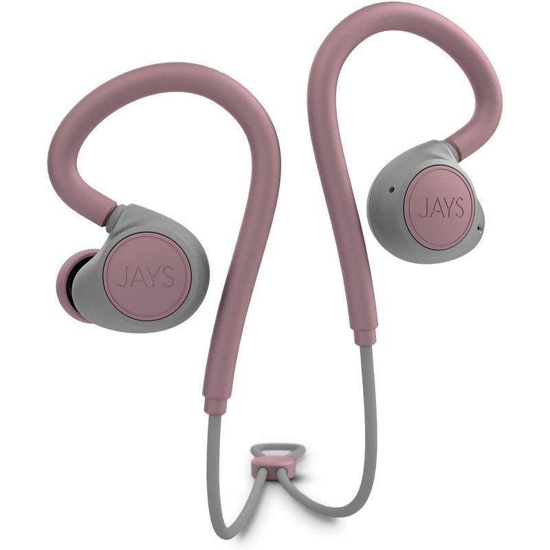 JAYS m-Six Wireless スポーツ用ワイヤレスイヤホン (Bluetooth 5.0/IPX4防滴/急速充電/Qualcomm Six Bluetooth Wireless スポーツ用ワイヤレスイヤホン 0/IPX4防滴/急速充電/Qualcomm