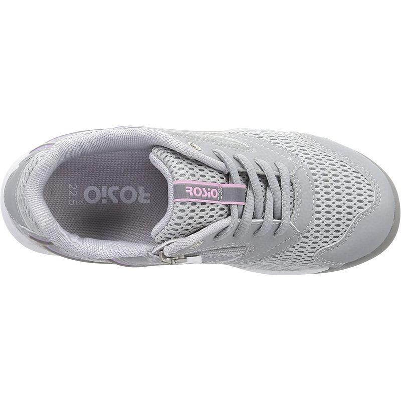アスティコ ウォーキングシューズ ロシオ MR03 レディース グレー 24.0 cm 4E cm 4E ウォーキングシューズ ロシオ MR03 レディース グレー