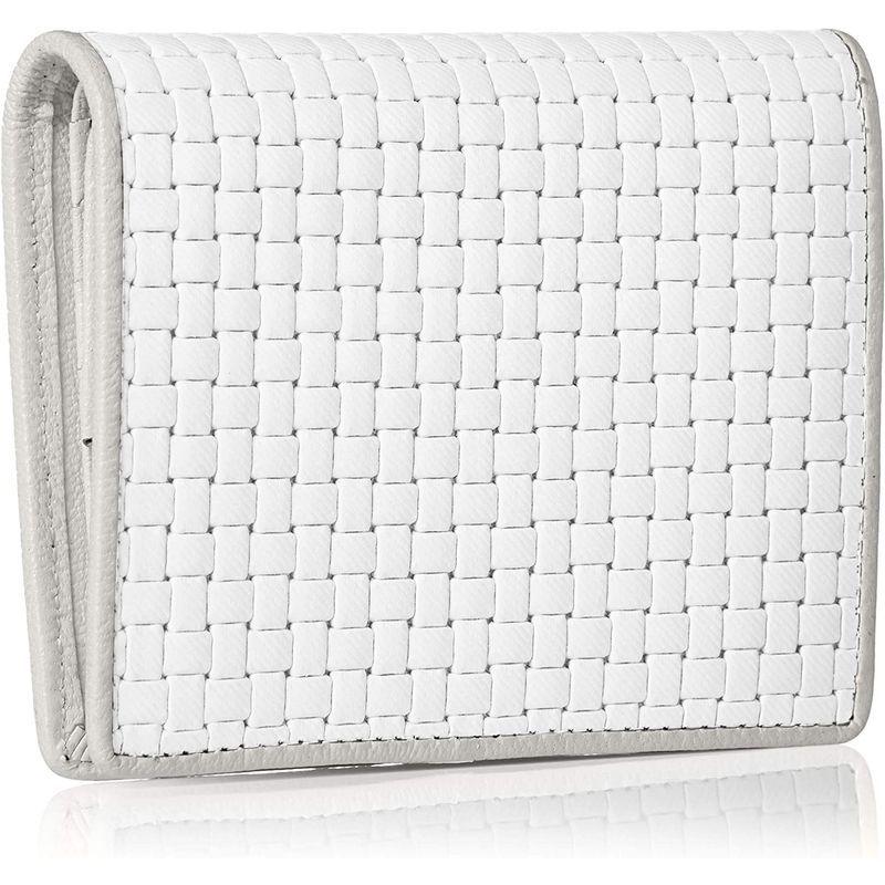 トフアンドロードストーン メッシュ二つ折財布 TLA-422 ホワイト メッシュ二つ折財布 TLA ホワイト cmX