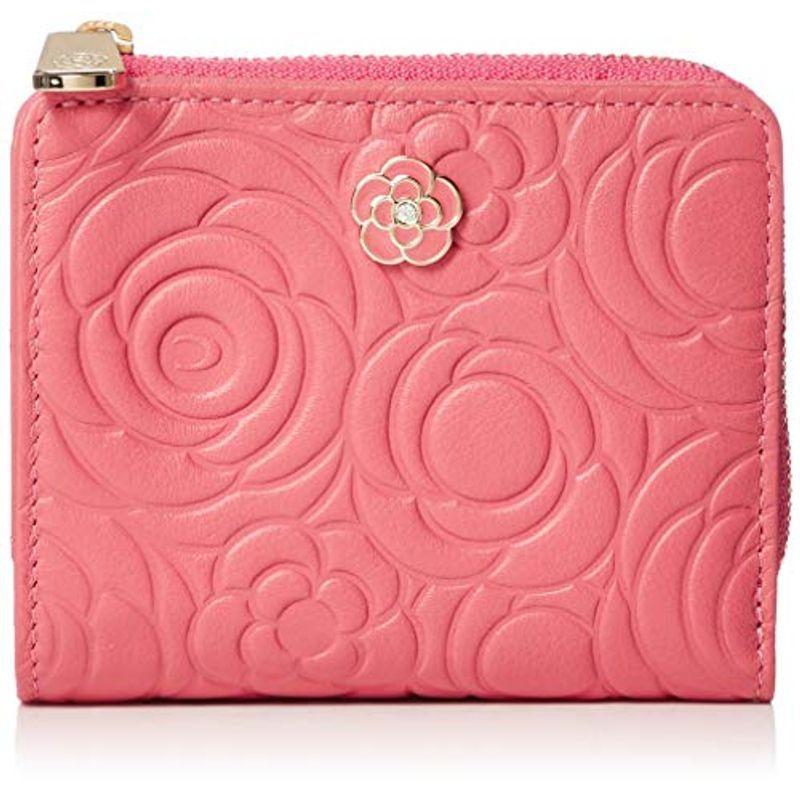 クレイサス 折り財布 Lファスナー二つ折り財布 カメル 188103 ピンク