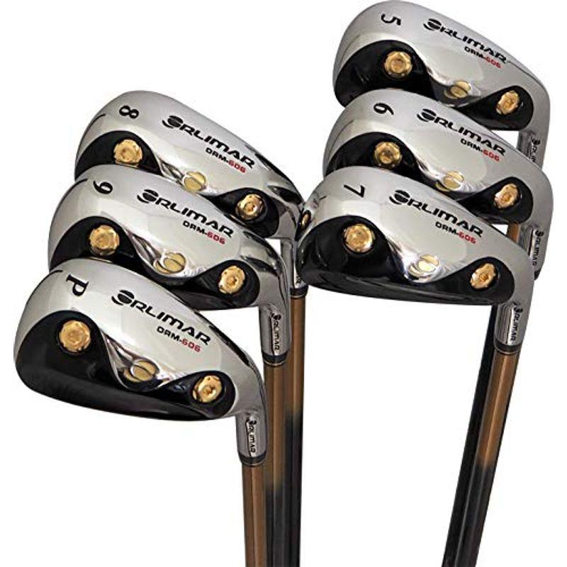 オリマー(ORLIMAR) ORM-606 ワンレングスアイアン 6本組（5-9.PW）中空ヘッド オリジナルカーボンシャフト (R)