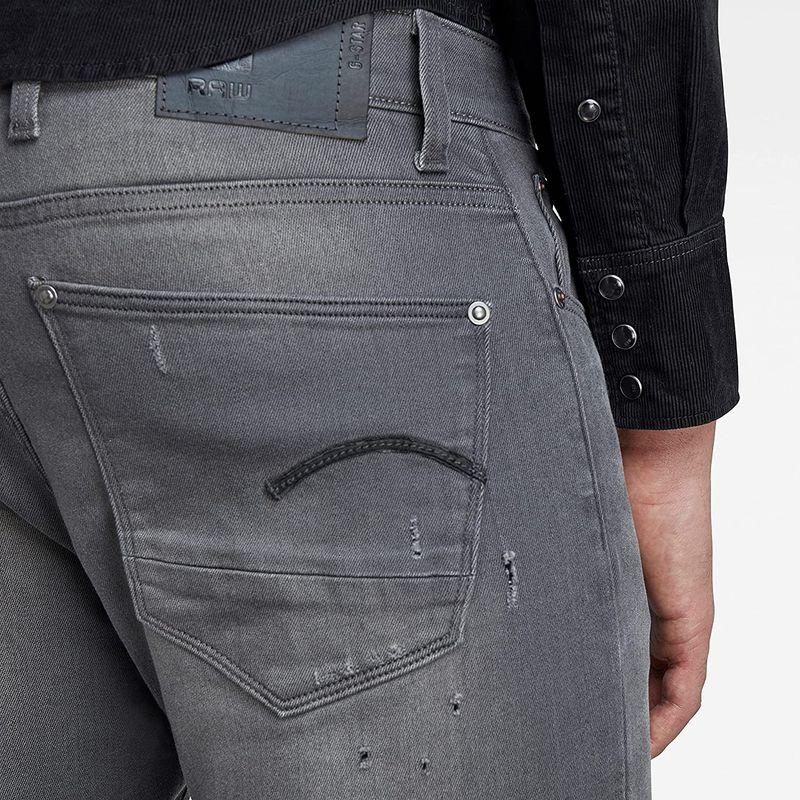 ジースターロゥ ジーンズ メンズ スキニー ストレッチ グレー ダメージ Revend Skinny Jeans 51010-6132-12 ジーンズ メンズ スキニー ストレッチ グレー ダメージ Revend Skinny Jeans 分類外繊維
