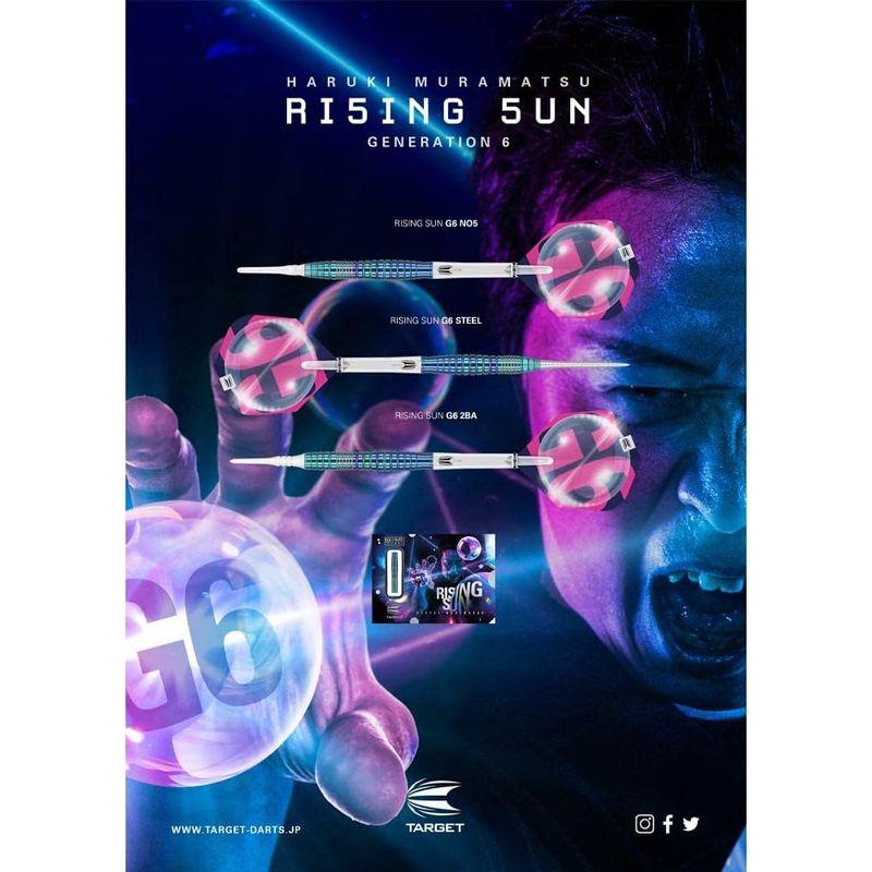 TARGET ターゲット RISING SUN G6 ライジングサン 2BA 210167 村松治樹選手モデル ダーツ バレル ダーツセット 3個 RISING SUN 村松治樹選手モデル ターゲット G6 ライジングサン 2BA ダーツ バレル ダーツセット