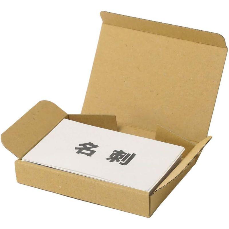 アースダンボール 小型ダンボール箱 封筒専用 300枚セット 小型 段ボール 定形外 箱 名刺サイズ ID0409 - 4