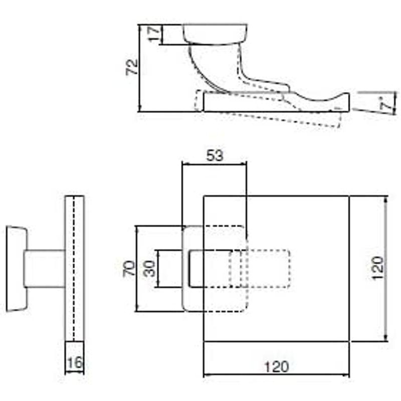 シロクマ　ハミング120×120ダークブラウン　SPP-35